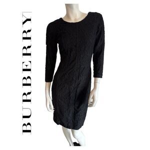 Burberry Black Lace Dress